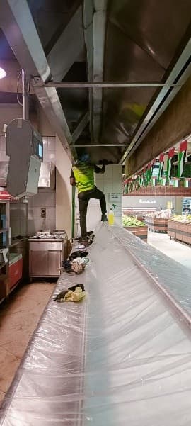 Kitchen Hood & Duct Cleaning – Emirates Coop Outlets, Dubai – UAE